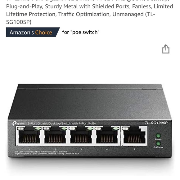 Tp-link 5 port Gigabit brand new in box - Picture 3 of 3